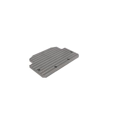 China Hot Selling Aluminum Side Cover 3d Printing Service Parts CNC Silver Turning Aluminum for sale