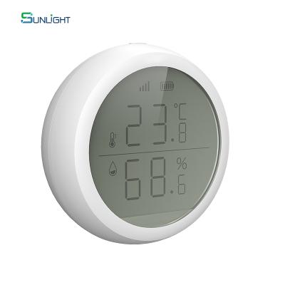 China Mini Digital Wireless WIFI Temperature and Humidity Sensor LCD Display Air Temperature Sensors Humidity Detector Meter Wifi Tuya Zigbee for sale