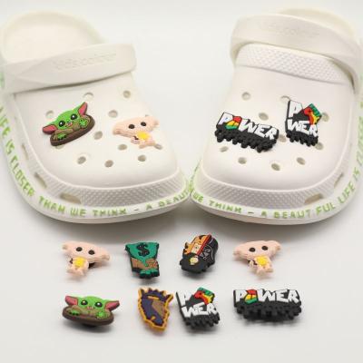 China Newest Design Free Sample Shoe Clog Newest Custom Shoe Clog Ornament OEM Custom Shoe Charms for sale