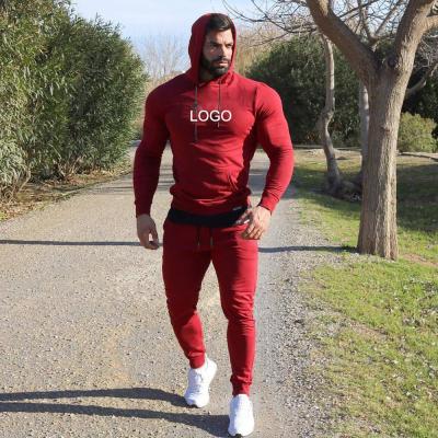 China White Mens Breathable Sets With Custom Jogging Mens Autumn Plain Training Sportswear Men 2019 Suits Logo Tracksuits With Stripe Cotton for sale