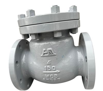 China General Cheap Manual Type Carbon Steel Check Flange Direct Sales H41F Valve for sale