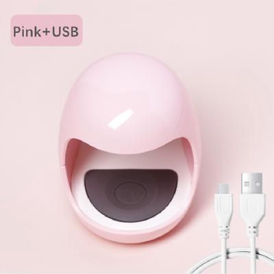 China Portable Nail Art Beauty Mini USB Manicure Tool For Gel Polisher 3W Egg Shape Nail Dryer Machine LED UV Lamps for sale