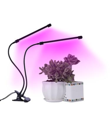 China Seed Starting 20W Indoor Desktop LED Grow Light 360 Degree Flexible Plant Clip LED Stand Lamp Grow Light for sale