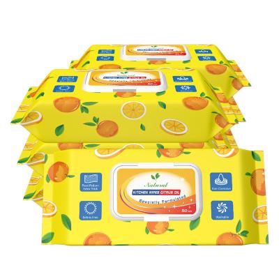 China Wet Multifunction Kitchen Tissue Paper Kitchen Tissue Paper Towel Removble Oil Sustainable for sale