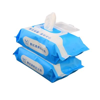 China Different Tissue Paper Toilet Sanitary Disposable Airline Wet Moist Cleaning Towels for sale