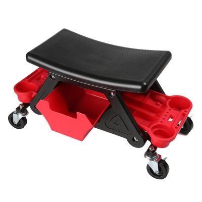 China Multifunctional Rolling Stool Seat Auto Car Dirt Star Sino Car Wash Detailer Heavy Duty High Quality Beauty Tool for sale