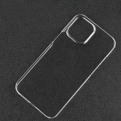 China Dirt Resistant Clear Crystal PC Plastic Cell Phone Case For iPhone 12 Pro Max for sale