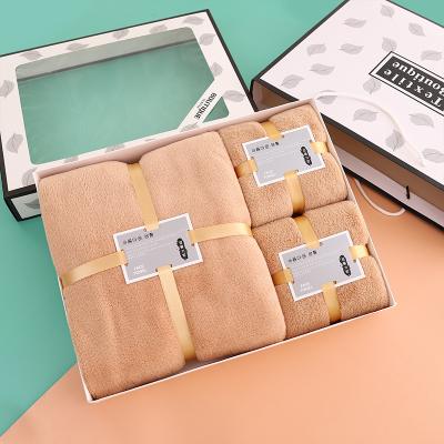 China High Quality Viable Spa Body Bath Towel Wrap Luxury Bath Towel Hotel Sets Bath Towels Gift Set for sale