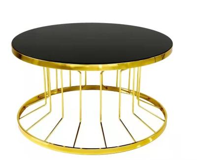 China New design wooden coffee table wire coffee table with metal frame living room furniture 2 tier for sale