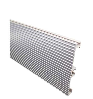 China PVC Board 100mm Aluminum Plastic Kickboard Plinth Cover Cheap Price Good quality en venta