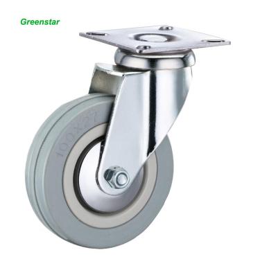 China 2 Inch Small Nylon Tenon Plate Replacement Wheel Greenstar Caster with Top Plate zu verkaufen