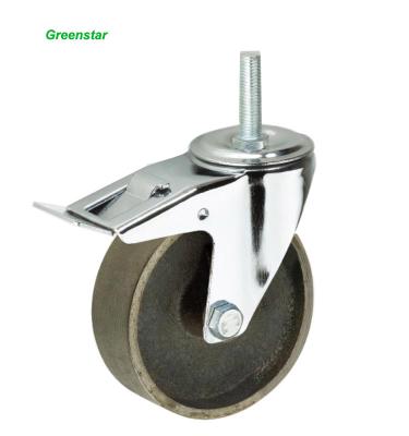 China Good Quality Heavy Duty Swivel Scaffolding Adjustable Caster Wheels With Brake for sale