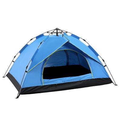 China Wholesale Waterproof Instant Tent Outdoor Camping 1-2 Person Diagonal Tying Type Increasing Military Beach Automatic Folding Camping Tent for sale