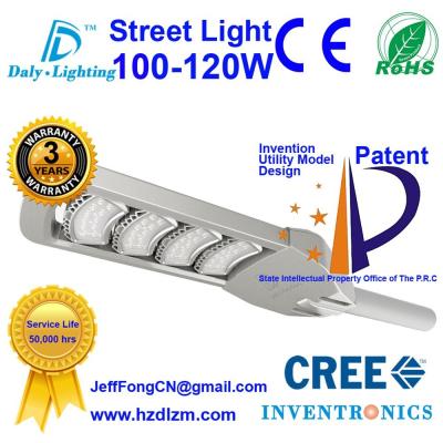 China LED Street Light 100-120W with CE,RoHS Certified and Best Cooling Efficiency Road Lamp Made in China for sale