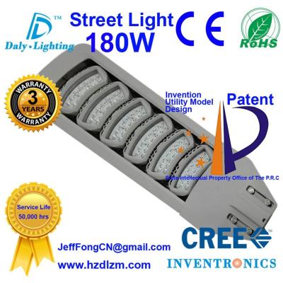 China LED Street Light 180W with CE,RoHS Certified and Best Cooling Efficiency Road Lamp Made in China for sale