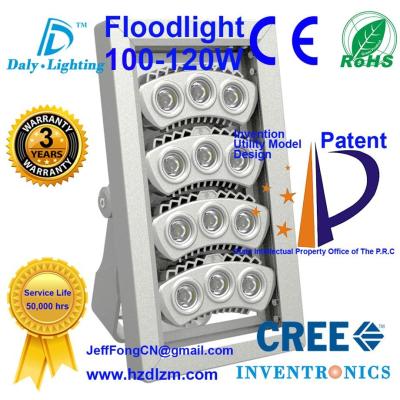 China LED Flood Light 100-120W with CE,RoHS Certified and Best Cooling Efficiency Floodlight Made in China for sale