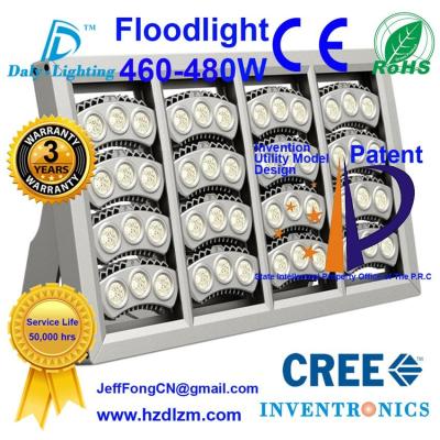 China LED Flood Light 460-480W with CE,RoHS Certified and Best Cooling Efficiency Floodlight Made in China for sale