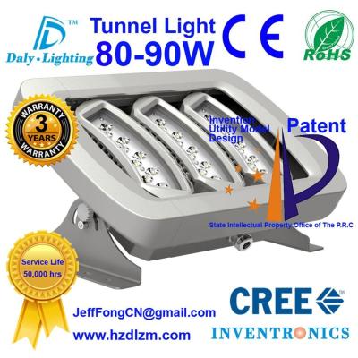 China LED Tunnel Light 80-90W with CE,RoHS Certified and Best Cooling Efficiency Tunnel Lamp Made in China for sale