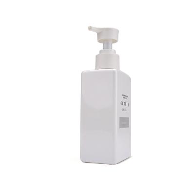 China Newest Technology 300ml Personal Care Pack White PET Shampoo Body Lotion Bottle Packaging Hand Soap Container for sale