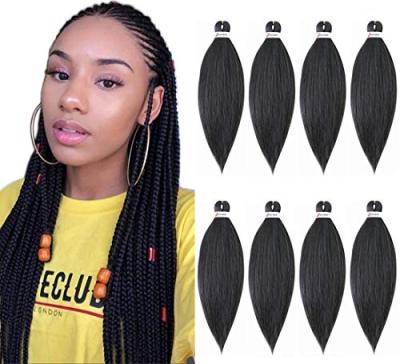 China High Quality With Factory Wholesale Price Pre streched Braiding Hair Extensions EZ Braid Ombre Synthetic Hair For Crochet Braiding Hair for sale