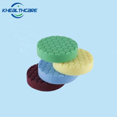 China Car Polishing Factory Sell Care Soft Car Polishing Sponge Round Different Shape Colors Optional for sale