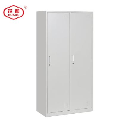 China (Other) Luoyang Adjustable Huadu Worked Hot Available Popular 2 Door Metal Locker for sale