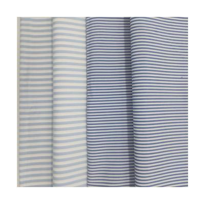 China New Type Breathable Top Selling Sheet Sets 100% Cotton Cloth Fabrics For Shirts Beautiful Stripe Fabric For Garment And Apparels for sale