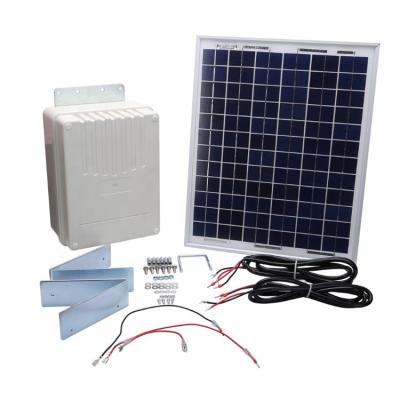 中国 Home Solar Panel System Kit with 2 Batteries for Gate Operator or Solar System Solar Light Kit 販売のため