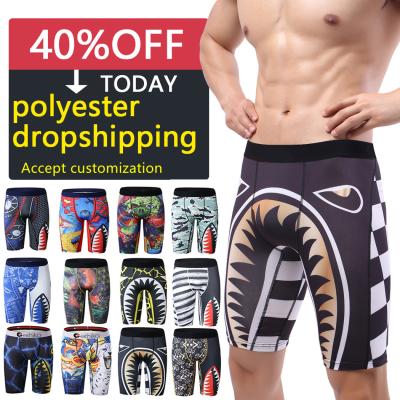 China Antibacterial drop shipping high quality printing boxer briefs men underwear boxer shorts sports underwear men boxer for sale