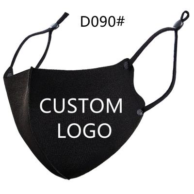 China Fashion face washable breathable partymask customized designs logo reusable polyester fabric face pollution dust proof wholesale for sale