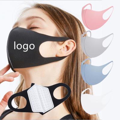 China Washable Breathable Fast Delivery Free Sample Custom Mix Color Adult Men Adult Women And Kids Size Polyester Cotton Face Maskes for sale