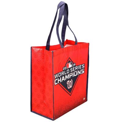 China Eco-friendly Fashion Matches Any Bag Environmental Fabric Laser Nonwoven Shopping Bag for sale