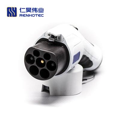 China Support Charging GB/T EV Charging Cable 3 Phase 440V 32A Male Plug Connector With 5 Meters Cable For EV Car for sale