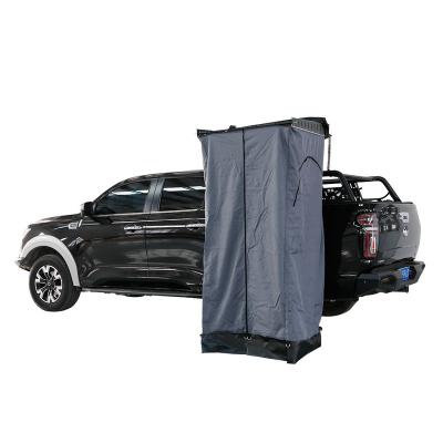 China Extended Type Car Side Shower Tent, 4WD Outdoor Changing Tent, 4x4 Camping Toilet Tent Beach Changing Tent for sale