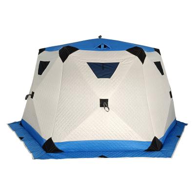 China Extended type to 3.3m automatic fishing winter ice tent fishing shelter cotton tent outdoor camping tent, waterproof 2000mm for sale