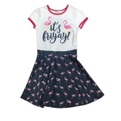 China Anti-wrinkle Summer Girl Princess Clothes Children Birthday Party Wedding Dress Kids Embroidered Boutique Dresses Age for sale