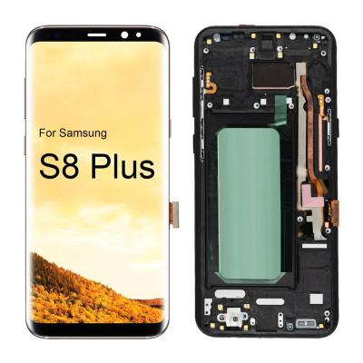 China Incell Oled S8 plus SMG LCD zeigen hohe Farbsättigung an zu verkaufen