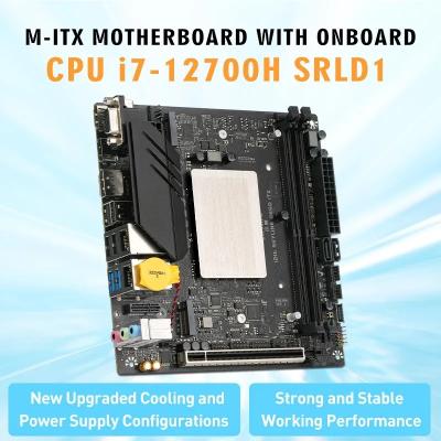 China M-ITX Desktop-Motherboard-Satz mit Bord-CPU-Kern-Ausrüstung I7 12700H zu verkaufen