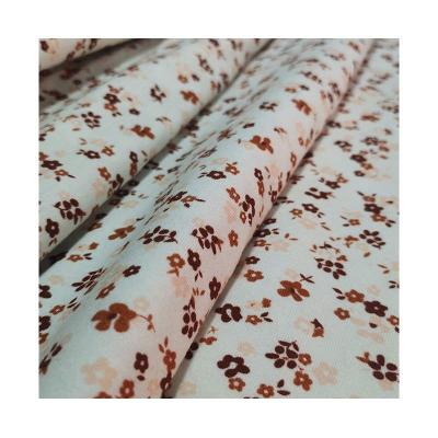 China Other Low MOQ Plain Knitted Digital Custom Printed Fabric Cotton Garment Fabric for sale