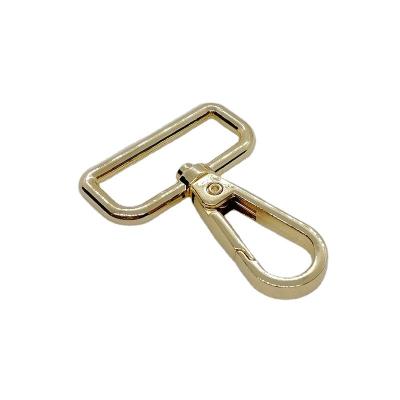 China 51mm x 32mm Eco-Friendly Dog Collar Rotating Hookt Bag Accessories Metal Alloy Spring Clip Break Clasp Hook Buckle for sale