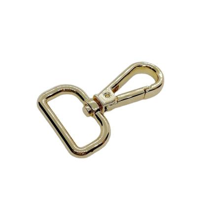 China Eco-Friendly 54mm X.25 Mm Dog Hook Revolving Hookt Bag Accessories Ally Spring Clip Clasp Snap Hook Buckle for sale