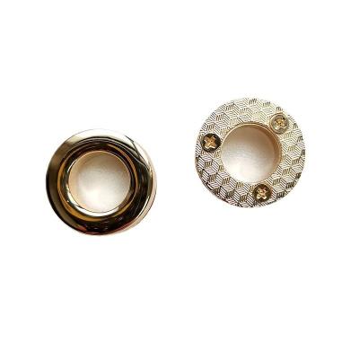 China Factory Wholesale Vintage Eyelet Round Painted Brass Eyelet For Garment Accessories Metal Brass Eyelet for sale