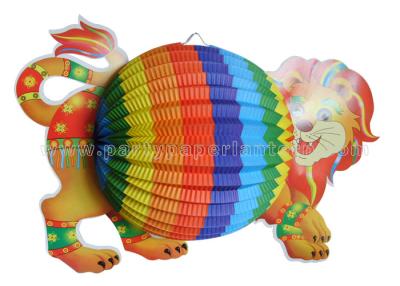 China Amusing Animal Paper Lanterns Bedroom Decor / Custom Paper Lanterns for sale