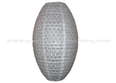 China Unique Shaped Eyelet Paper Lanterns For Party Decoration Customized Size and Color for sale