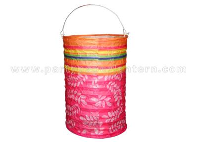 China Colorful Printed Wedding Hanging Paper Candle Lanterns For Party Decoration Customized for sale