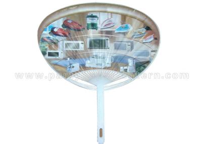 China Personalized Wedding PP Hand Fan Handmade / Half and Half by Machine Type for sale