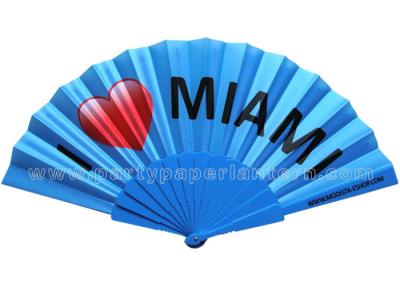 China La promoción, regalo, premio personalizó la fan de mano de la fan/de la mano del recuerdo en venta