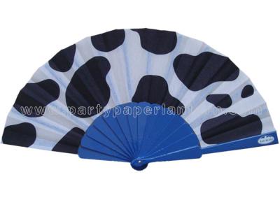 Chine Fan de main de tissu imprimée par conception unique pour la promotion, cadeau, couleurs de variété de souvenirs à vendre