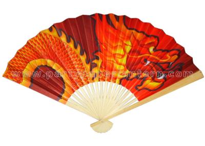 China Unique Bamboo Hand Folding Fans for sale