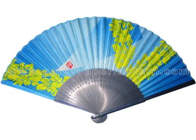 China Flower Style Japanese Hand Fans for sale